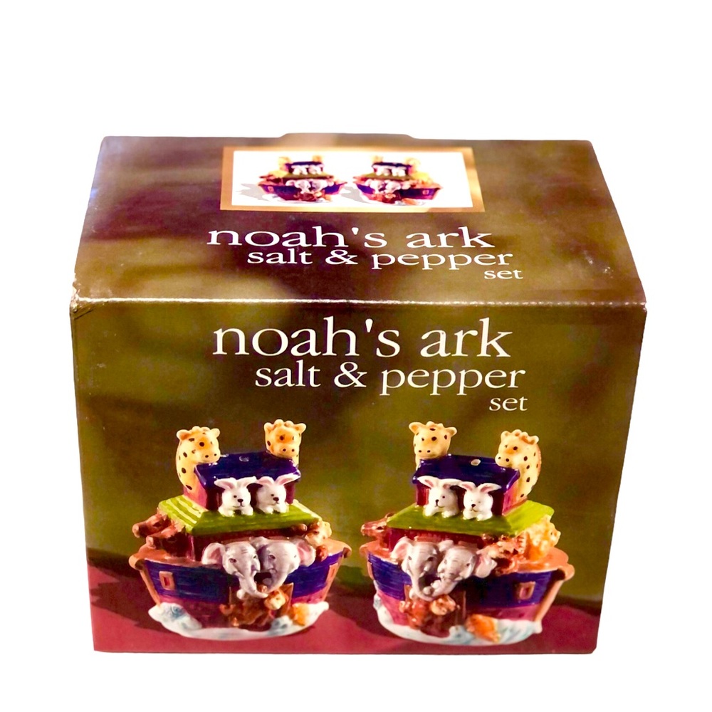 Vintage Noah’s Ark Salt & Pepper Set